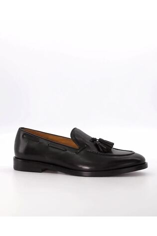Dune greatly tassel loafers black cheap