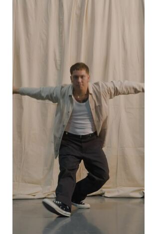 Natural Linen Blend Linen-Cotton Chore Jacket - Image 2 of 6