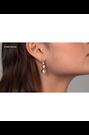 Karen Millen Silver Tone Crystal Flow Drop Earrings - Image 2 of 6