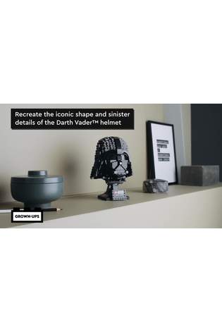 LEGO Star Wars Darth Vader Helmet Set for Adults 75304