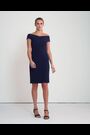 Lauren Ralph Lauren Navy Blue Irene Strapless Cocktail Dress - Image 2 of 7