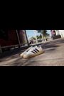 adidas White Barreda Decode Lace Junior Trainers - Image 2 of 11