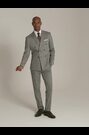 Skopes Brown Double Breasted Cannon Tailored Fit Houndstooth Single Suit Jacket - Image 2 of 6