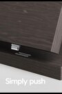 Dark Grey Ezra Oak Effect Large Sideboard - Image 2 of 11