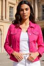 Roman Bright Pink Stretch Pocket Detail Jacket - Image 2 of 6