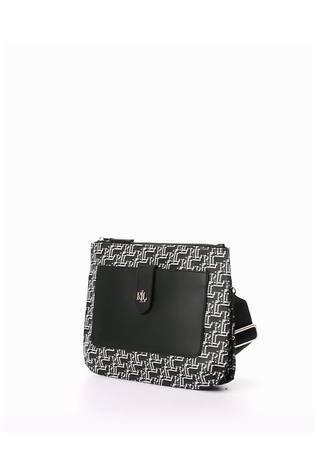 Lauren Ralph Lauren Jamey Monogram Logo Coated Canvas Cross-Body Bag - Image 2 of 8