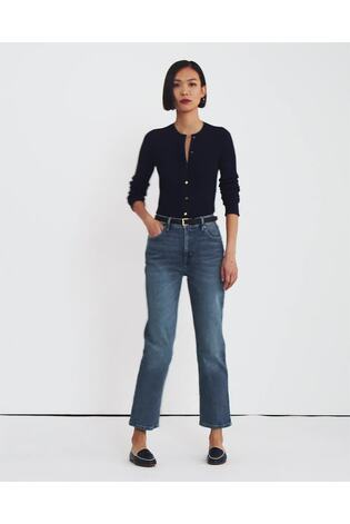 Lauren Ralph Lauren High Rise Straight Ankle Fit Jeans - Image 2 of 8