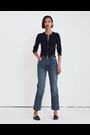 Lauren Ralph Lauren High Rise Straight Ankle Fit Jeans - Image 2 of 8