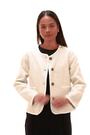 Roman Natural Petite Blanket Stitch Jacket - Image 2 of 8