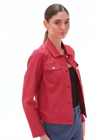 Roman Red Stretch Pocket Detail Jacket - Image 2 of 6