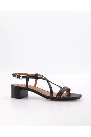Dune London Black Low Block Jaskell Sandals - Image 2 of 6