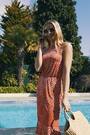 Sosandar Red Halterneck Spot Sun Dress - Image 2 of 6
