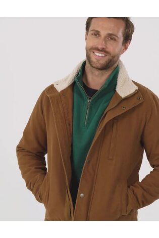 FatFace Brown Canvas Jacket - Image 2 of 7