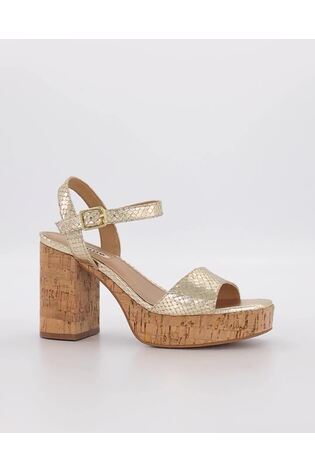 Dune London Animal Jodi Platform Block Heel Sandals - Image 2 of 6
