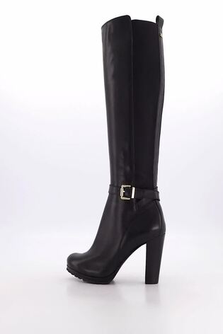 Dune London Sareena Elasticated Knee High Boots