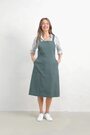 Seasalt Cornwall Grey Wave Shape Pinafore Dress - Image 2 of 6