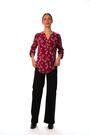 Roman Pink Textured Flower Print Shirt - Image 2 of 6