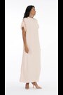 leem Pink Shoulders Trim And Chiffon Kaftan - Image 2 of 6