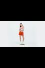 adidas Originals Red/Blue Soccer Summer Satin Pinstripe Classic Shorts - Image 2 of 7
