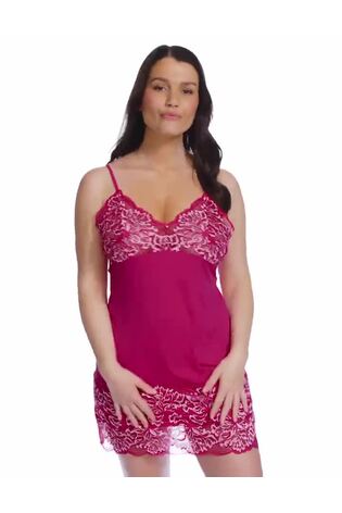 Fantasie Pink Cerise Emmaline Chemise - Image 2 of 6