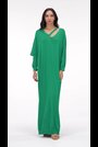 leem Green Cut Out Knit Kaftan Maxi Dress - Image 2 of 5