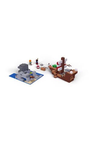 LEGO Minecraft Das Piratenschiff Abenteuer-Spielzeug 21152 - Bild 2 von 7