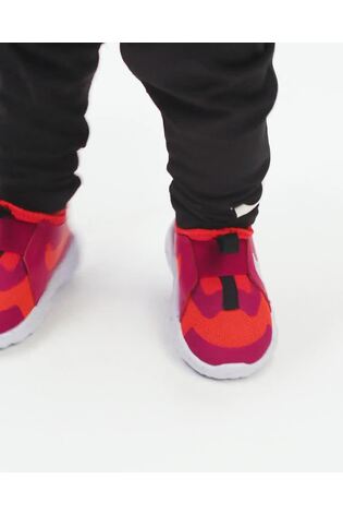 Nike Crimson Pink Flex Runner 2 Infant Trainers - Image 2 of 11