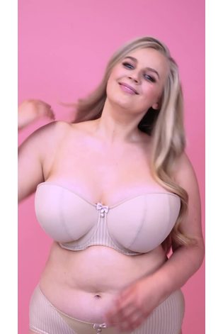 Luxe Strapless/Multiway Bra - Biscotti – We Fit Lingerie