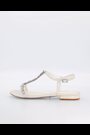 Dune London White Memorise Bridal Corsage Sandals - Image 2 of 6