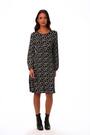Roman Black Square Print Stretch Jersey Dress - Image 2 of 6