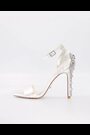 Dune London White Meridians Bridal Star Heel Sandals - Image 2 of 6