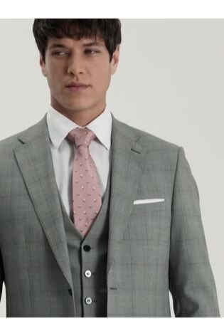 Skopes Maron Check Tailored Fit Suit Jacket - Bild 2 von 8