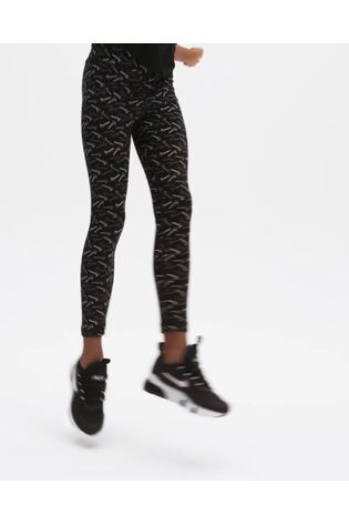 Nike Black Sportswear Essential Mid-Rise Leggings - Image 2 of 5