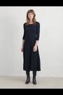 Seasalt Cornwall Blue Folk Song Knitted Midi Dress - Image 2 of 9