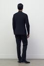 Reiss Black Poker Db Double Breasted Tuxedo Slim Fit Jacket - Image 2 of 9