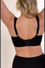 Miss Mary of Sweden Black Cotton Divide Non-Wired Bra - Image 2 of 4