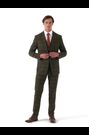 Skopes Warriner Olive Green Check Tailored Fit Suit Jacket - Image 2 of 5