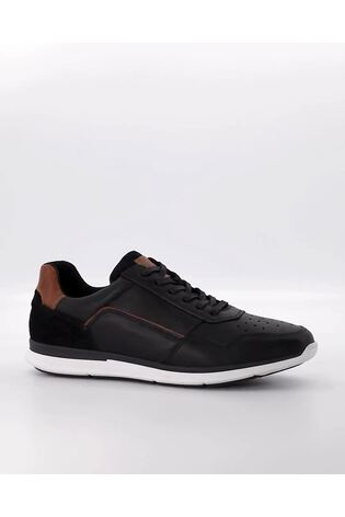 Dune London Black Panel Detail Tristonn Trainers - Image 2 of 6 Dune London Black Panel Detail Tristonn Trainers - Image 2 of 6