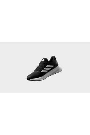 adidas Black Runfalcon 5 Wide Trainers - Image 2 of 9