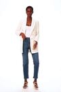 Roman White Tailored Longline Boucle Jacket - Image 2 of 6