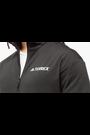 ブラック - adidas Terrex マルチ CLIMAWARM ハーフジップ テックフリース ジャケット - 画像 2 / 7