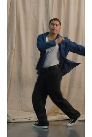 Gap Blue 100% Linen Long Sleeve Shirt - Image 2 of 7