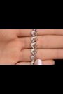 The Diamond Store White Heart Bracelet - Image 2 of 5