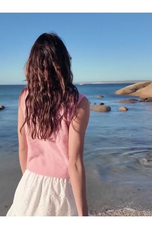 FatFace Snoopy Knitted Tank - Image 2 of 8