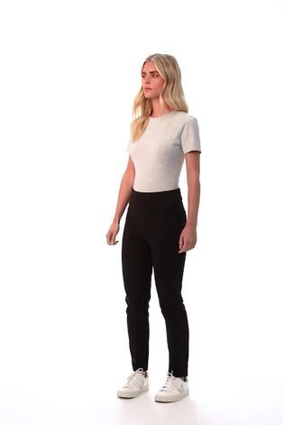 Negro - Roman Petite Elastic Waist Ponte Stretch Jeans - Imagen 2 de 6 Negro - Roman Petite Elastic Waist Ponte Stretch Jeans - Imagen 2 de 6