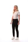 Roman Black Petite Elastic Waist Ponte Stretch Jeans - Image 2 of 6