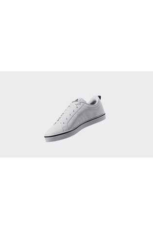 adidas White/Black VS Pace Trainers - Image 2 of 13