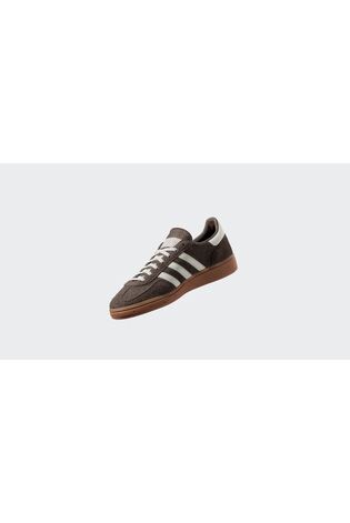 adidas Originals Brown/White Handball Spezial Trainers - Image 2 of 10