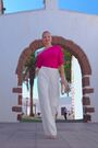 Sosandar Pink Off The Shoulder Top - Image 2 of 6