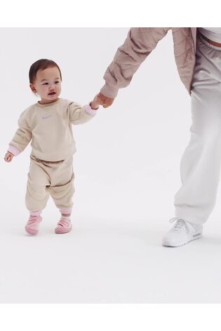 Nike Pink Swoosh 1 Infant Shoes - Image 2 of 11
